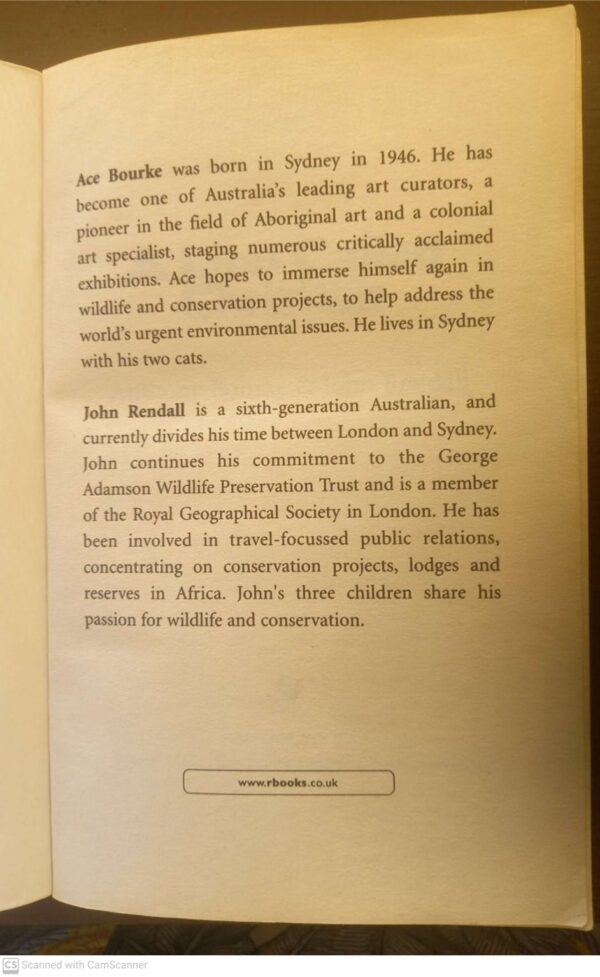 A Lion Called Christian – Anthony Bourke, John Rendall secondhand book