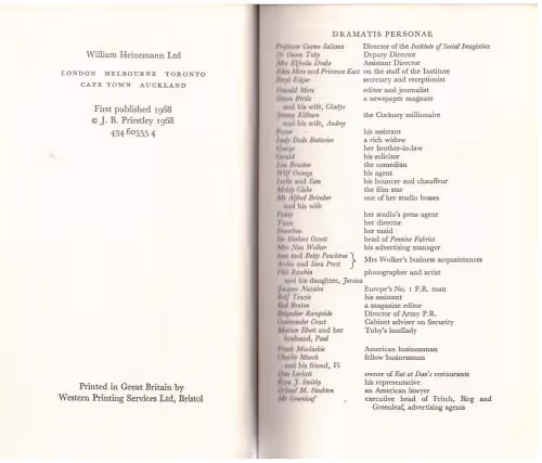 London End — J. B. Priestley secondhand book