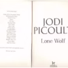 Lone Wolf-4 Lone Wolf — Jodi Picoult secondhand book