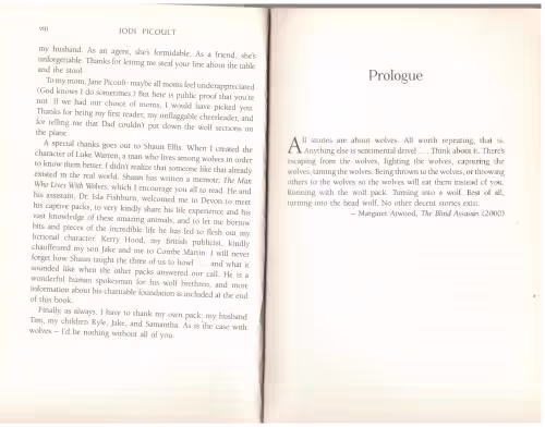 Lone Wolf-5 Lone Wolf — Jodi Picoult secondhand book