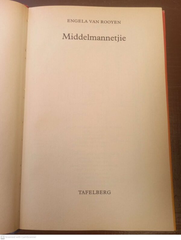 Middelmannetjie – Engela Van Rooyen secondhand book
