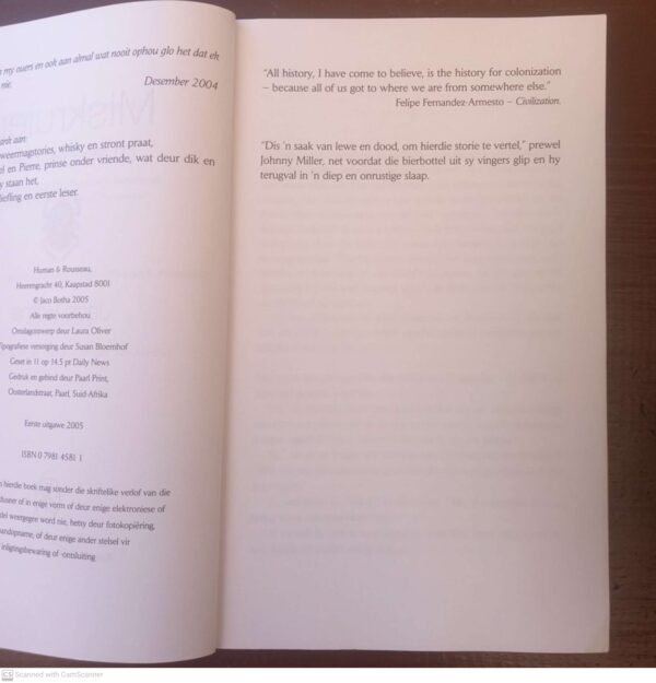 Miskruier4 Miskruier — Jaco Botha secondhand book
