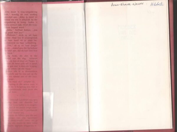 Moeder Van Die Bruid — Reinette De Villiers secondhand book