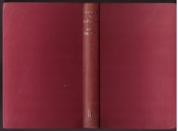 Morning For Mr. Prothero — Jane Oliver secondhand book