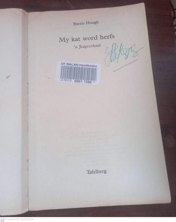 My kat word herfs 3 My Kat Word Herfs — Barrie Hough secondhand book