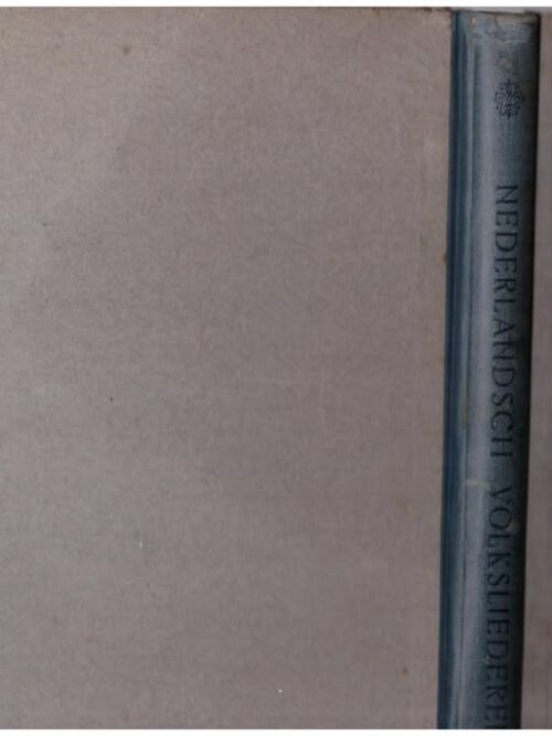 Nederlandsch Volksliederenboek — Daniel De Lange secondhand book