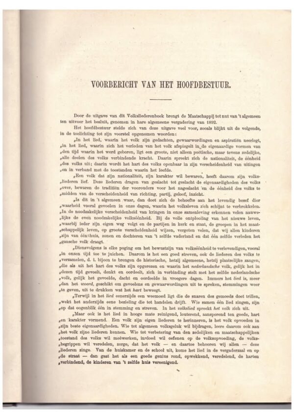 Nederlandsch Volksliederenboek — Daniel De Lange secondhand book