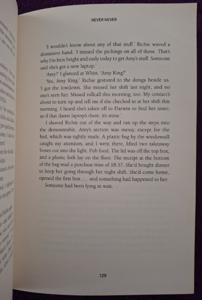 Never Never – James Patterson, Candice Fox secondhand book