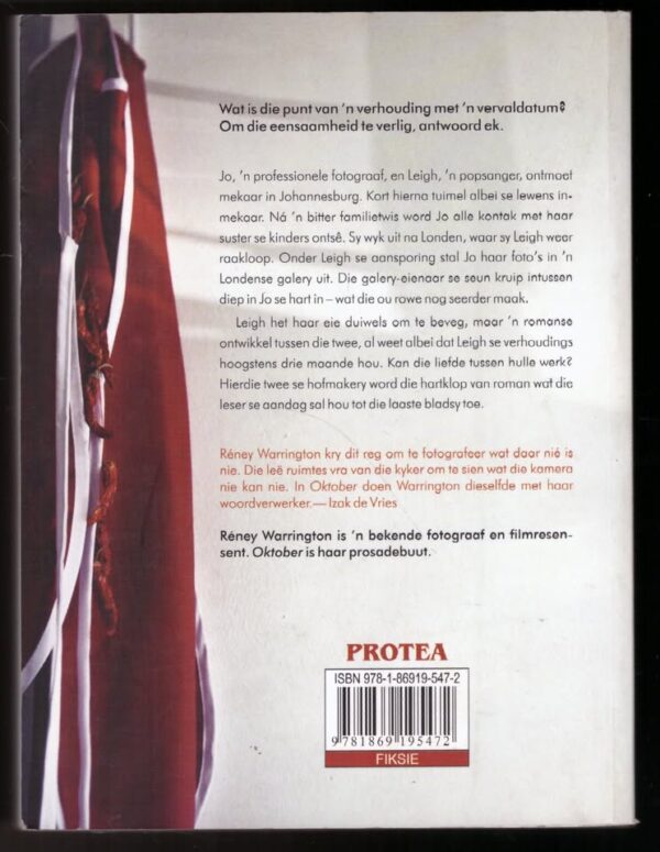 Oktober 2 Oktober — Réney Warrington **Geteken** secondhand book