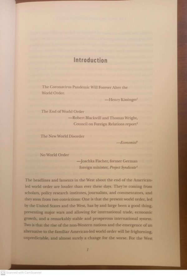 The Once And Future World Order – Amitav Acharya secondhand book