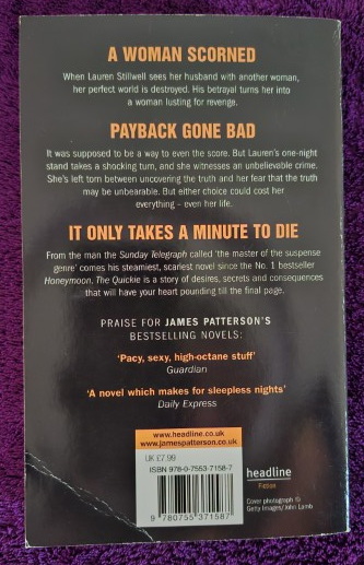 The Quickie – James Patterson, Michael Ledwidge secondhand book