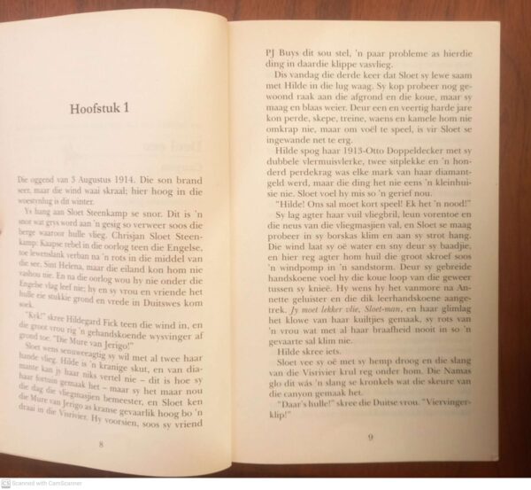 Die Rebellie Van Sloet Steenkamp – Paul C. Venter secondhand book