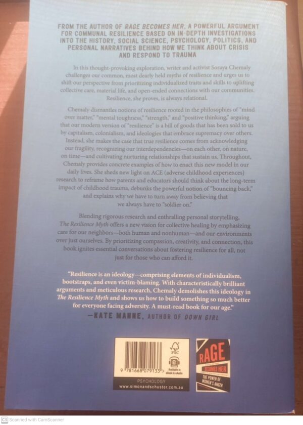 The Resilience Myth – Soraya Chemaly secondhand book