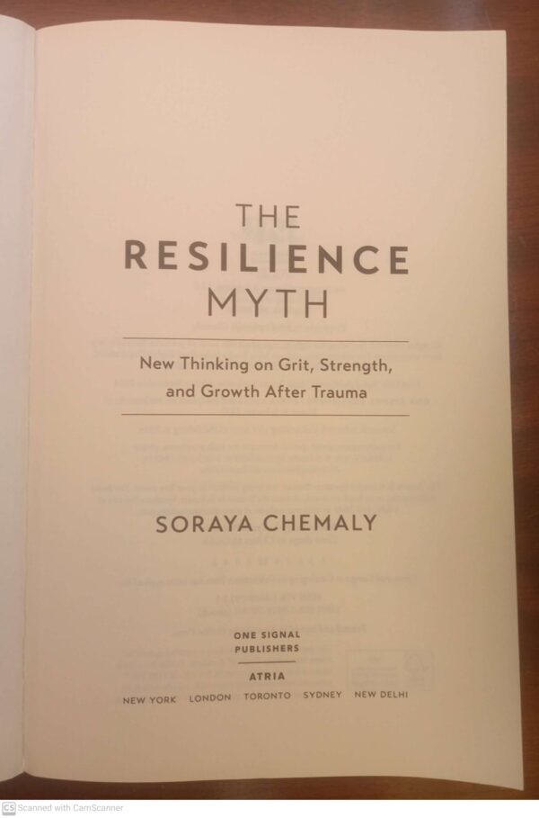 The Resilience Myth – Soraya Chemaly secondhand book