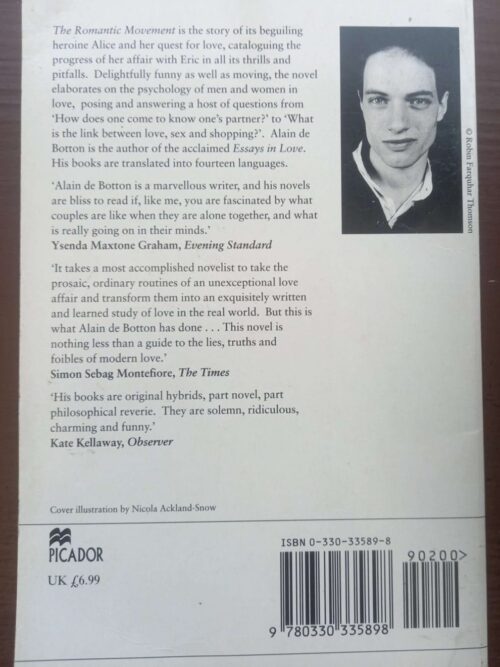 The Romantic Movement — Alain De Botton secondhand book