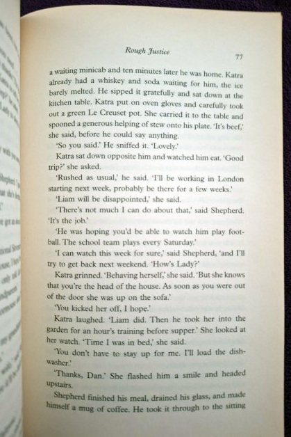 Rough Justice – Stephen Leather secondhand book