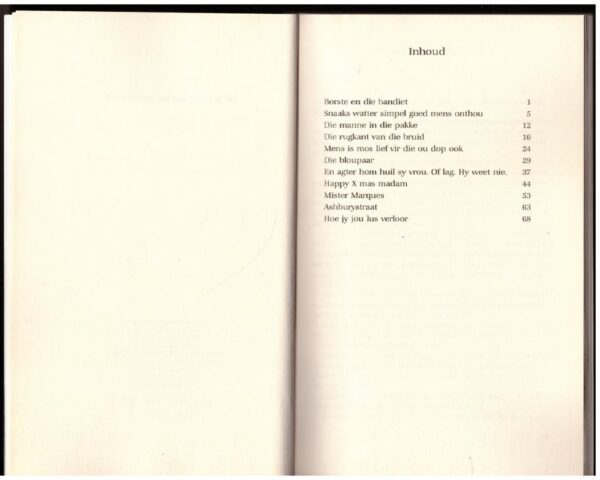 Rugkant Van Die Bruid4 Die Rugkant Van Die Bruid — Rachelle Greeff secondhand book