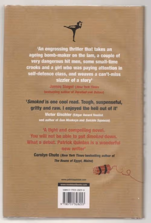 Smoked — Patrick Quinlan secondhand book