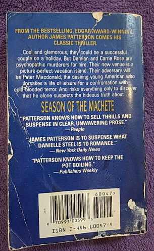 Season Of The Machete – James Patterson secondhand book