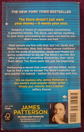 Store_Back The Store – James Patterson, Richard DiLallo secondhand book