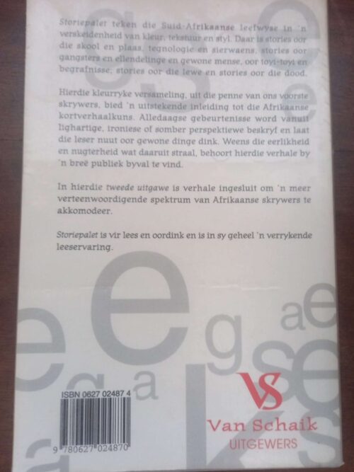 Storiepalet — Jan B. Vermaak secondhand book