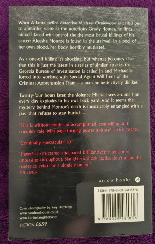 Triptych – Karin Slaughter secondhand book