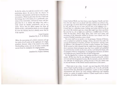 Turbott Wolfe — William Plomer secondhand book