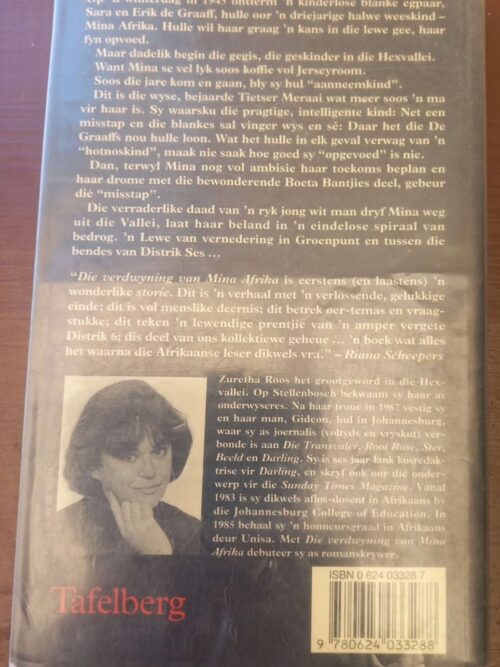 Die Verdwyning Van Mina Afrika – Zuretha Roos secondhand book