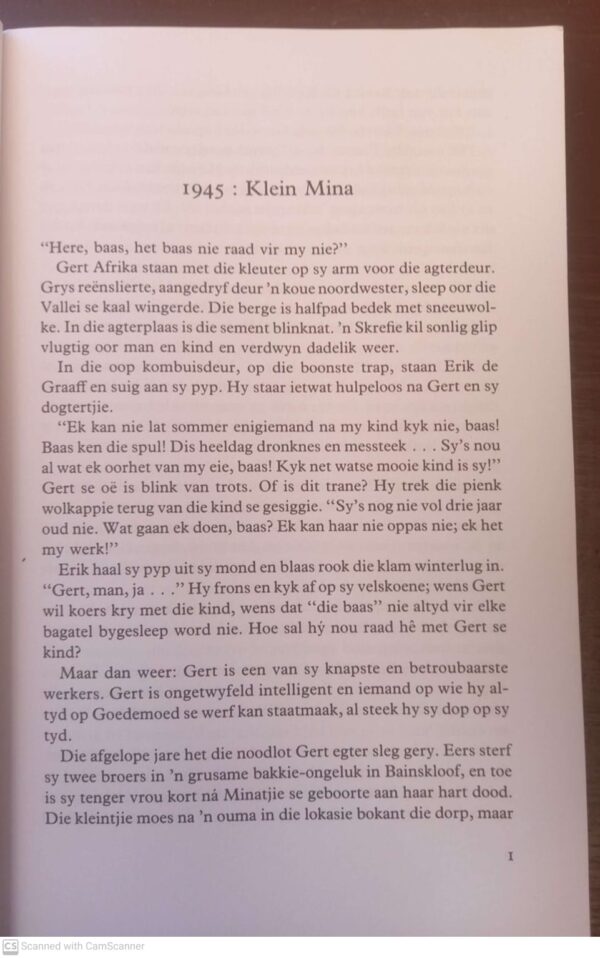 Die Verdwyning Van Mina Afrika – Zuretha Roos secondhand book