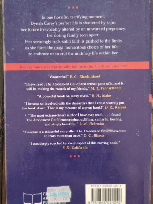 The Atonement Child – Francine Rivers secondhand book