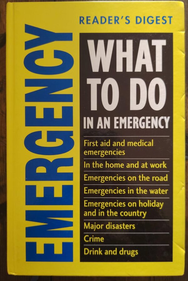 What To Do In An Emergency – Reader’s Digest secondhand book