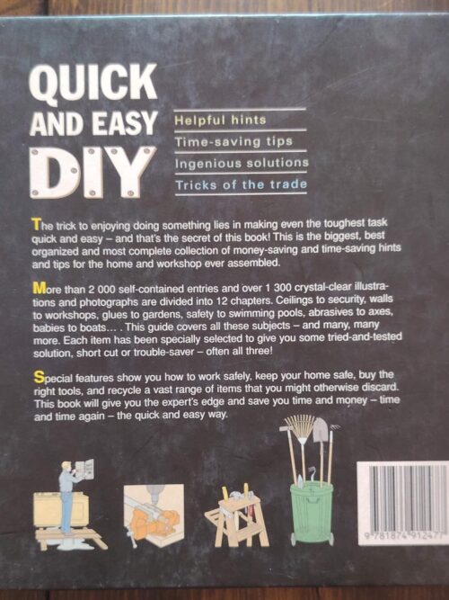 Quick And Easy DIY – Reader’s Digest secondhand book