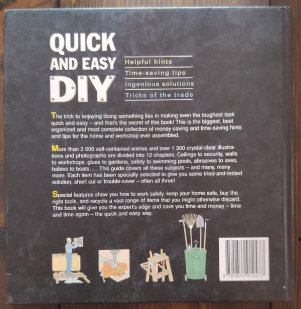 Quick And Easy DIY – Reader’s Digest secondhand book
