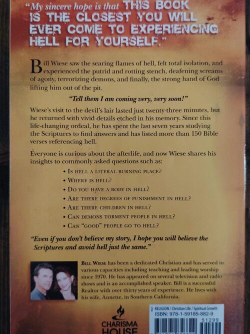 23 Minutes In Hell – Bill Wiese secondhand book