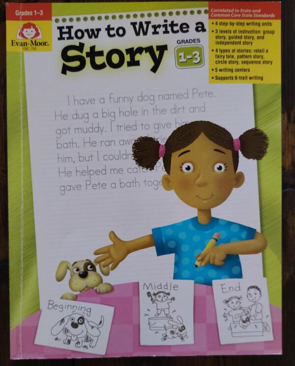 How To Write A Story – Evan Moor secondhand book