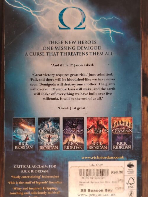 Heroes Of Olympus – Rick Riordan secondhand book
