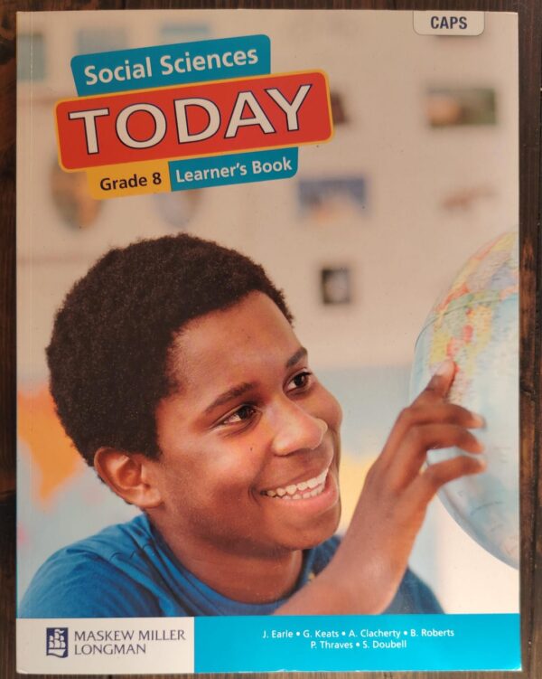 Social Sciences Today Grade 8 Learner’s Book secondhand book