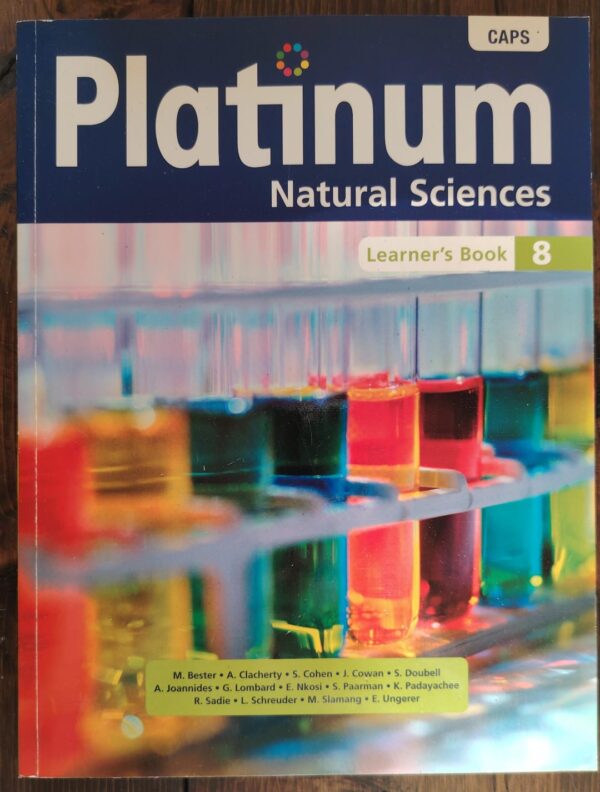 Platinum Natural Sciences Grade 8 secondhand book