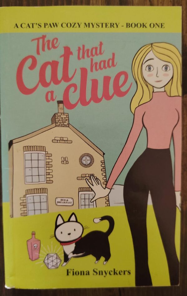 The cat that had a clue – Fiona Snyckers secondhand book