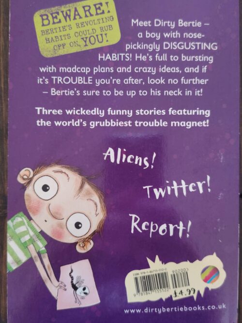 Dirty Bertie Aliens! – Alan MacDonald secondhand book