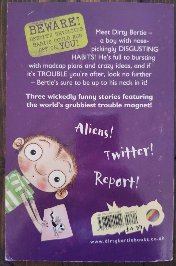 Dirty Bertie Aliens! – Alan MacDonald secondhand book