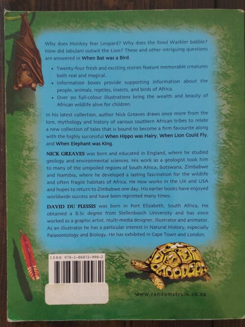 When Bat was a Bird – Nick Greaves secondhand book