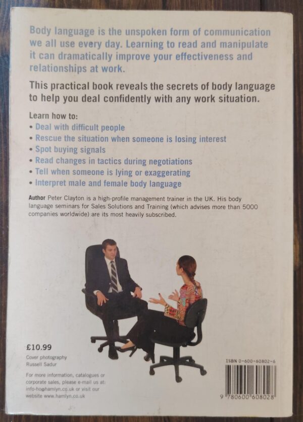 Body Language at work – Peter Clayton secondhand book
