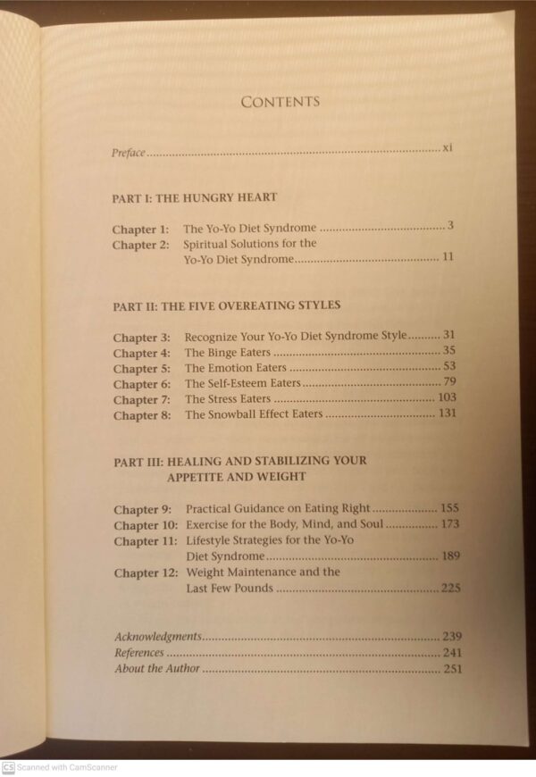 The Yo-Yo Diet Syndrome – Doreen Virtue secondhand book