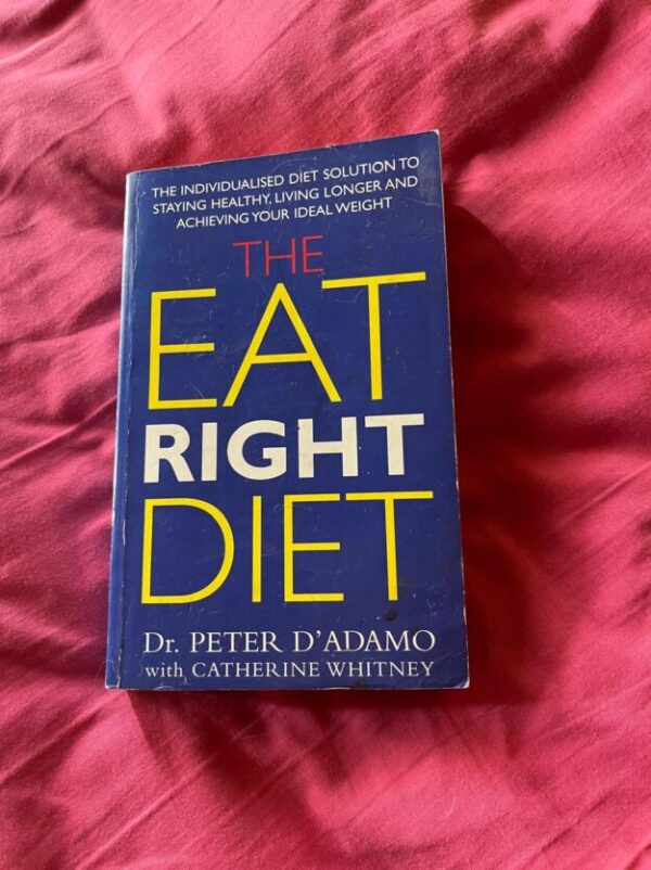 The Eat Right Diet – Dr Peter D’Adamo secondhand book