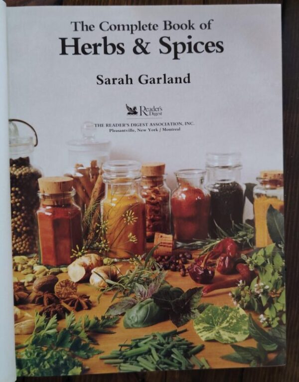 The Complete Book Of Herbs & Spices – Sarah Garland secondhand book