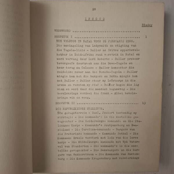 Die militêre Situasie Aan Die Benede-Tugela Op Die Vooraand Van Die Britse Deurbraak By Pietershoogte – Casparus Marius Bakkes secondhand book