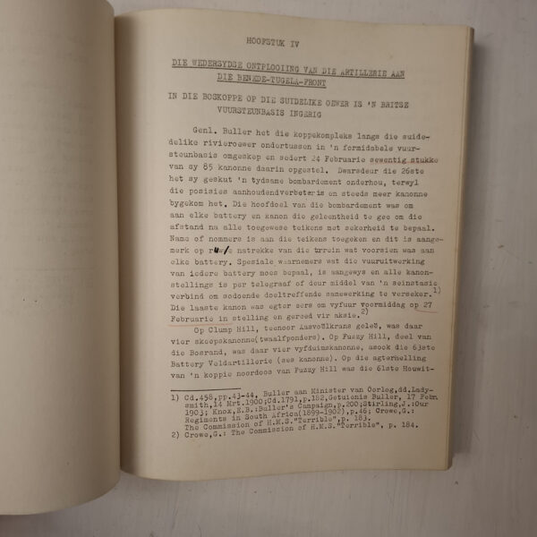 Die militêre Situasie Aan Die Benede-Tugela Op Die Vooraand Van Die Britse Deurbraak By Pietershoogte – Casparus Marius Bakkes secondhand book