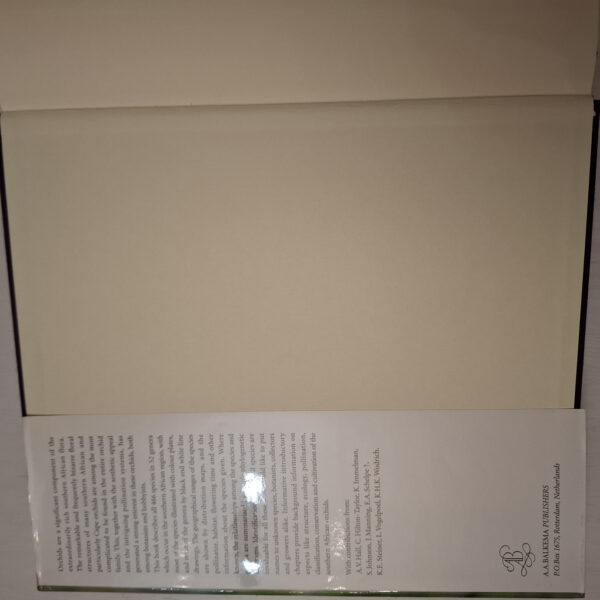 Orchids Of Southern Africa – H. P. Linder; H. Kurzweil secondhand book