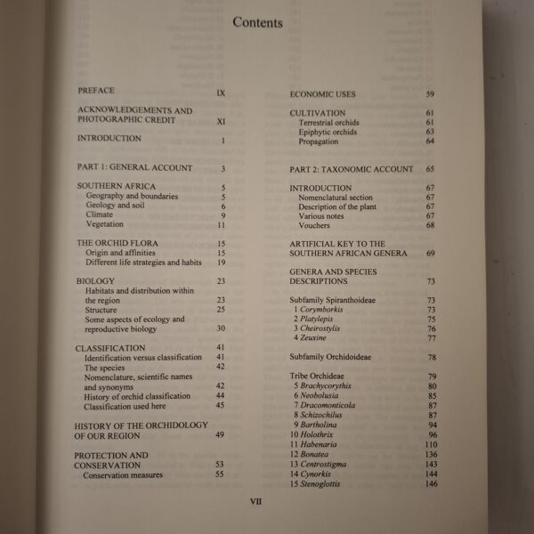 Orchids Of Southern Africa – H. P. Linder; H. Kurzweil secondhand book